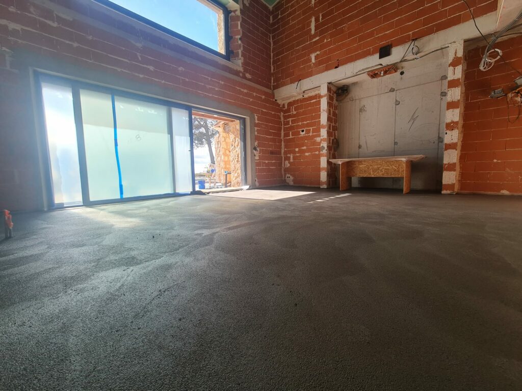 Wylewki betonowe, szlichty